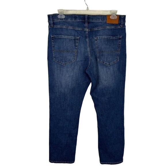 Lucky Brand 410 Athletic Fit Straight Medium Wash Denim Jeans Men's 36Wx30L EUC - Picture 4 of 12